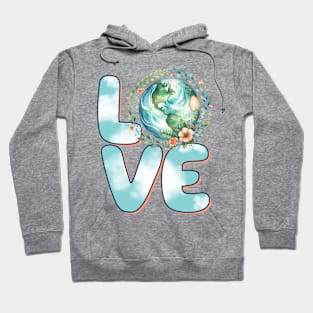 Peace Love Earth Hoodie